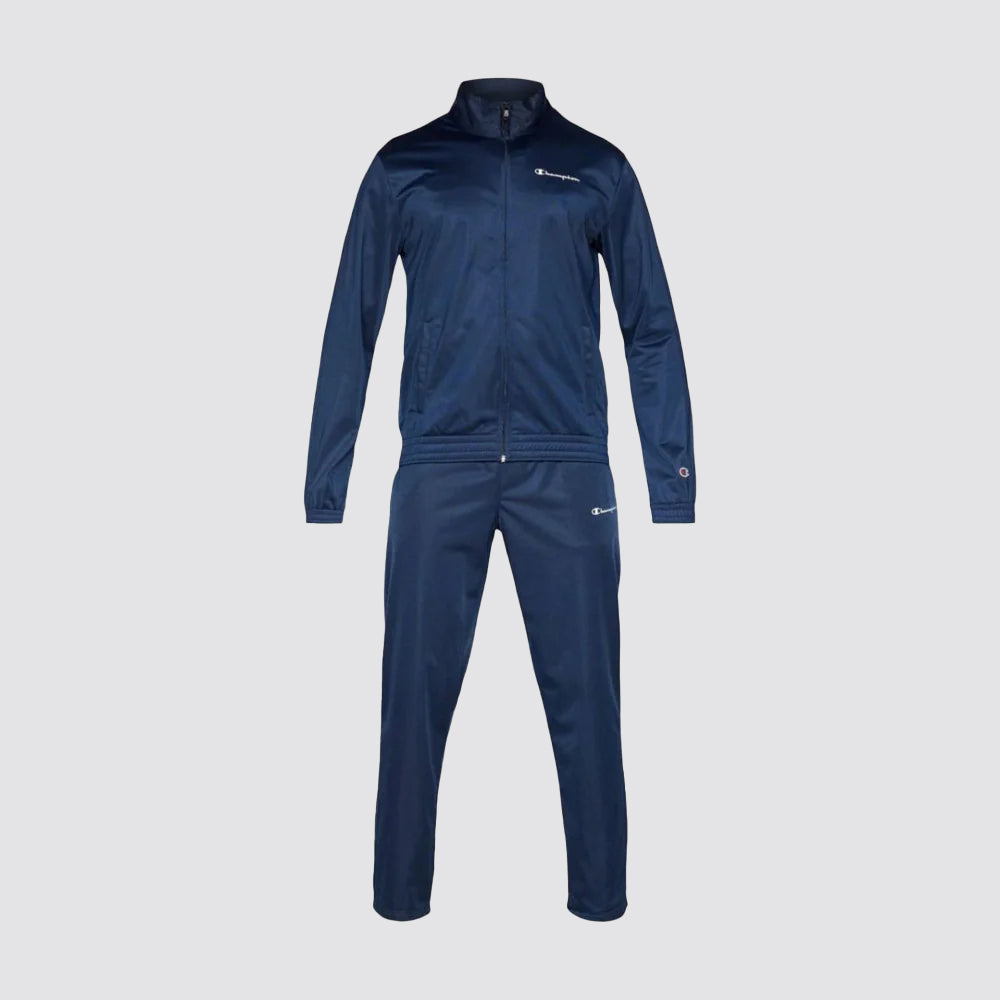 Tuta uomo giacca con zip e pantaloni senza polsino