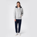 Tuta uomo completa felpa con zip e cappuccio e joggers