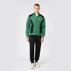 Tuta uomo completa felpa zip e pantaloni sportiva