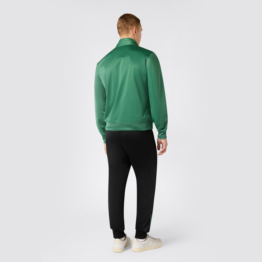 Tuta uomo completa felpa zip e pantaloni sportiva
