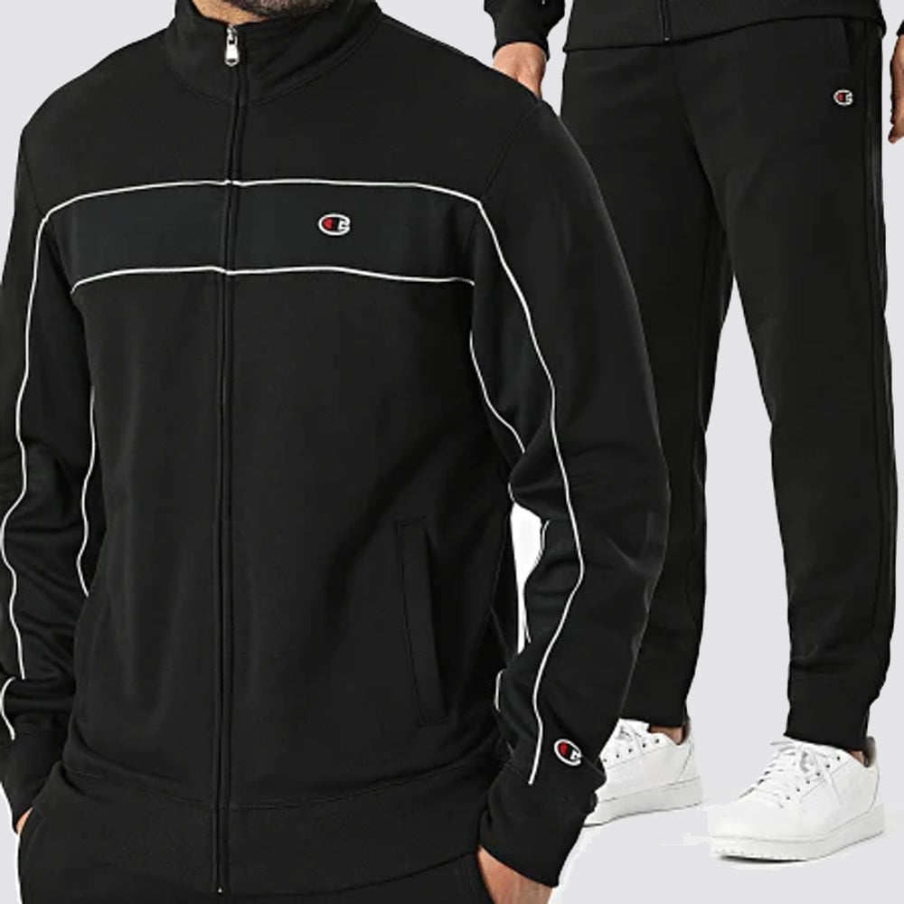 Tuta uomo completa zip intera e pantaloni sportivi