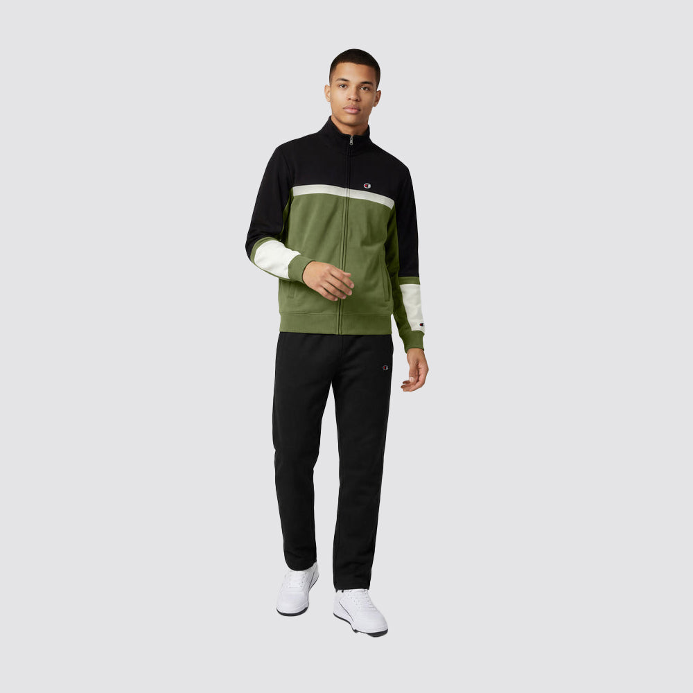 Tuta uomo completa zip intera e pantaloni sportivi