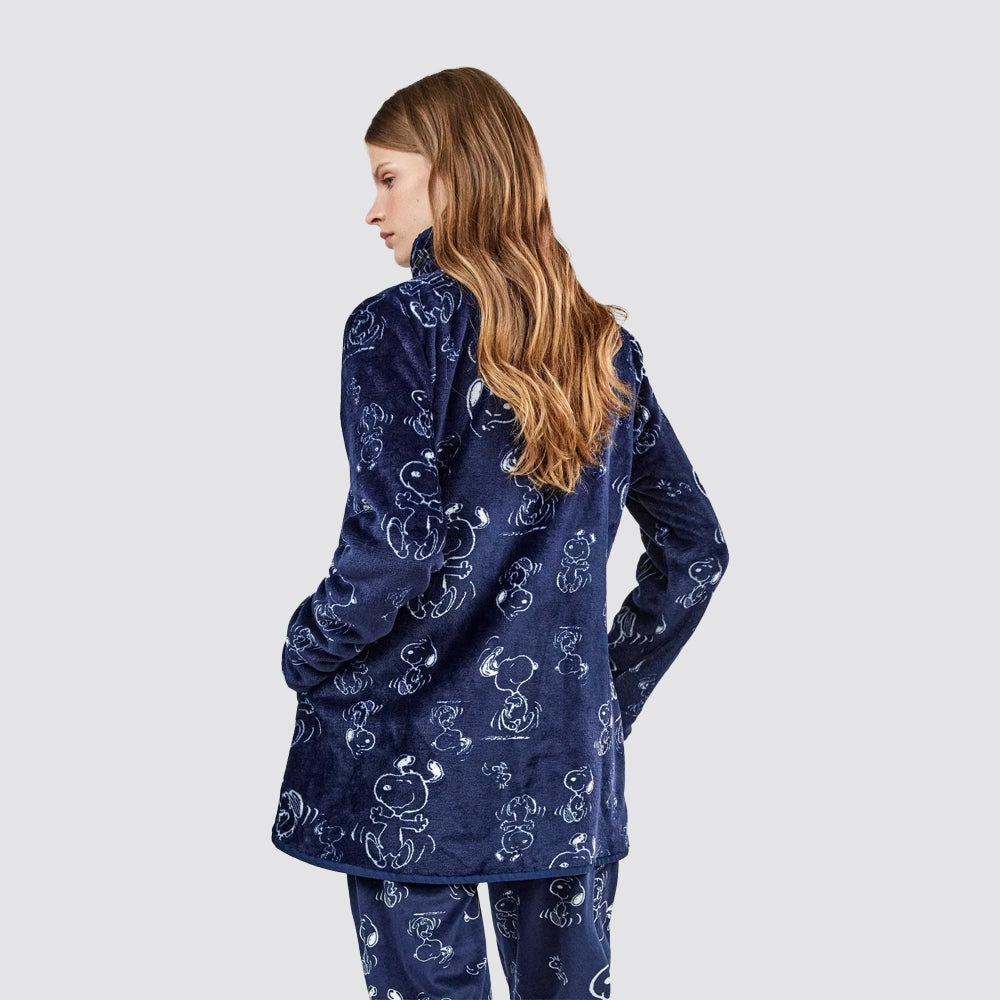 Vestaglia donna gisela snoopy in pile