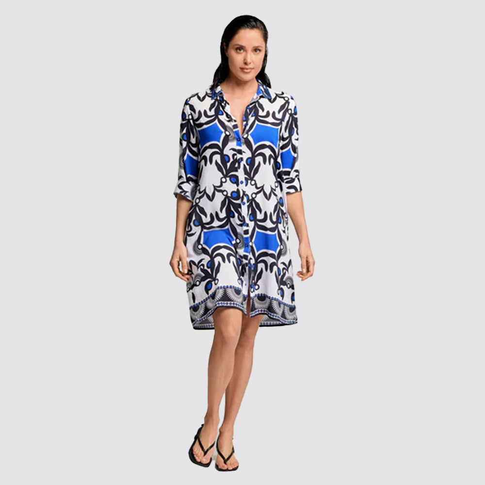 Vestito camicia mare donna david doris multicolor