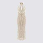 Vestito lungo donna f**k crochet