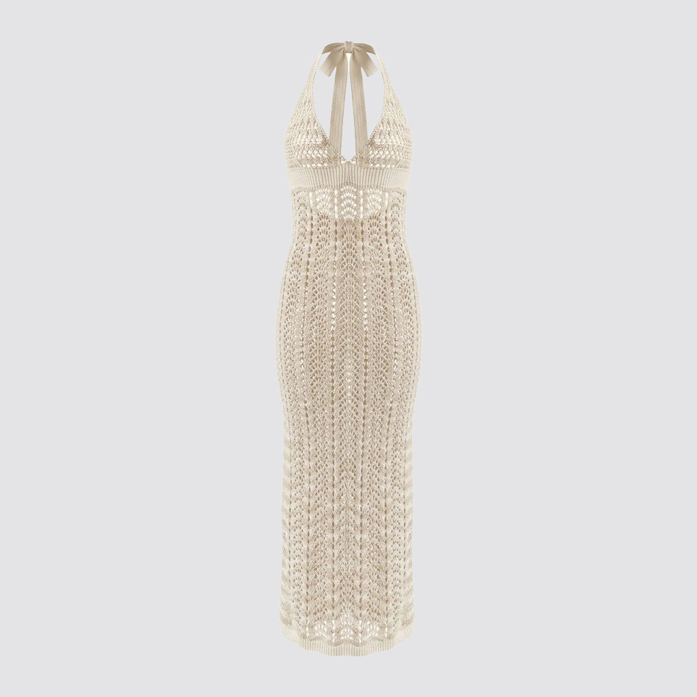 Vestito lungo donna f**k crochet