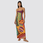Vestito lungo donna f**k fantasia