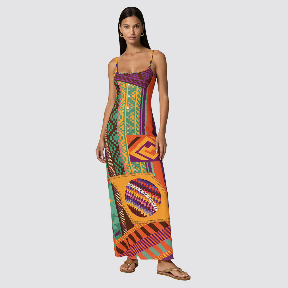 Vestito lungo donna f**k fantasia