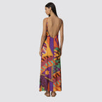 Vestito lungo donna f**k fantasia